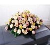 The Peaceful Tribute Casket Spray